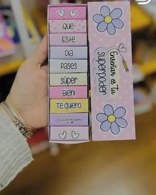Cajita de chocolates Bis para docentes