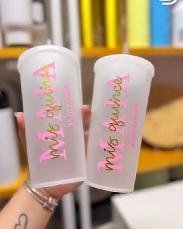 Vasos con nombre