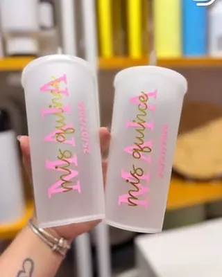 Vasos con nombre